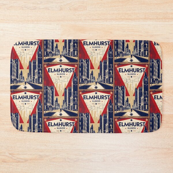 Item preview, Elmhurst Illinois 1950s USA Vintage Travel Tourism designed and sold by TravelersGems.