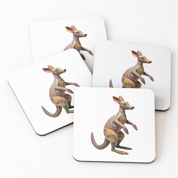 Artikelvorschau, Australische Känguru-Kunst entworfen und verkauft von DesignAFind.