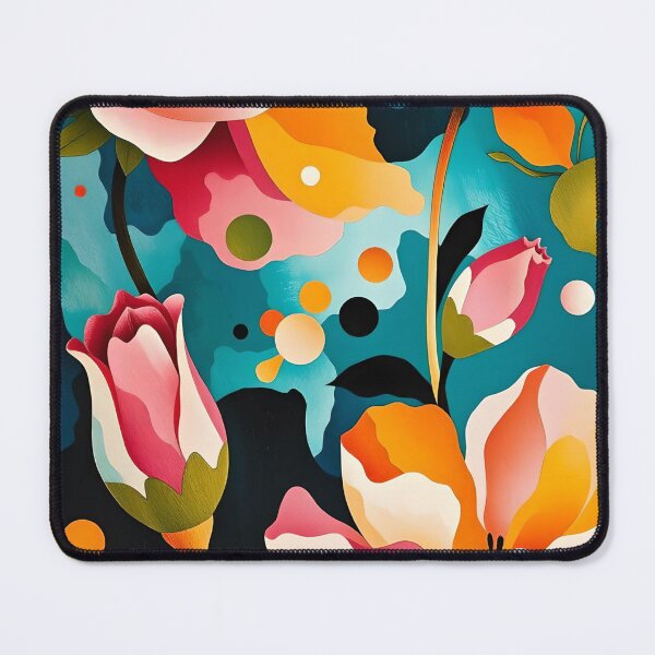 Item preview, I Dream of Tulips and Big Multicolored Flowers designed and sold by Ciervo Primavera.