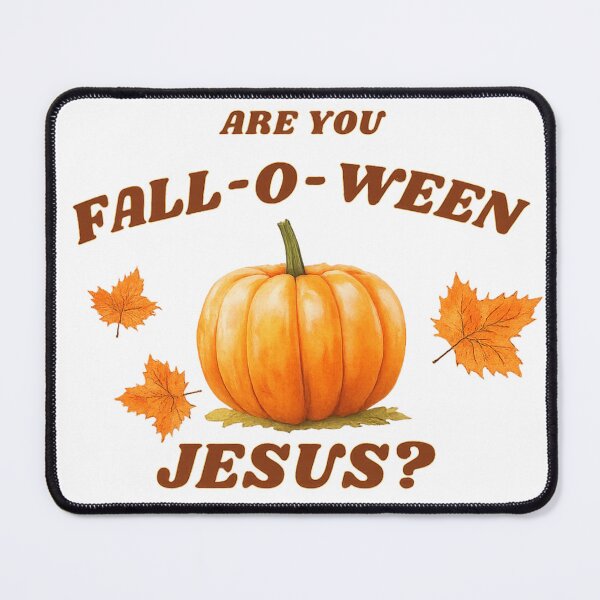 Item preview, Are You Fall-O-Ween Jesus? – Christian Fall Pumpkin Design – Matthew 4:19 designed and sold by Grace & Glory Co.