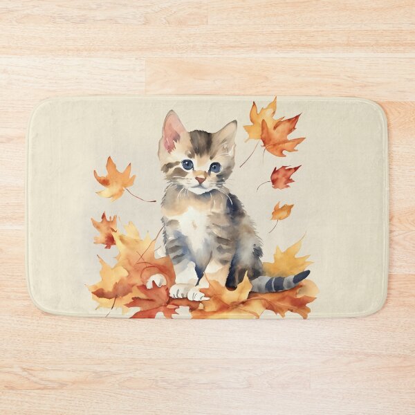 Item preview, Autumn Kitty designed and sold by TurquoiseBird.