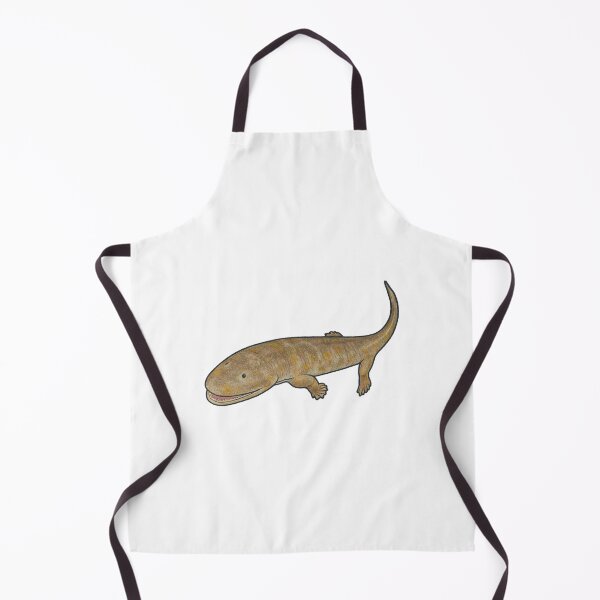 Item preview, Acanthostega Illustration, Prehistoric Transitional Fossil Amphibian Art designed and sold by Vendeloc.