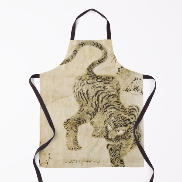 Item preview, Tiger Under Bamboo and Pine Minhwa Art designed and sold by EmeraldeaArt.