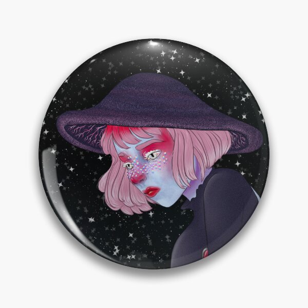 Item preview, Space Mushroom Fairy Pink designed and sold by ByrdsandBears.