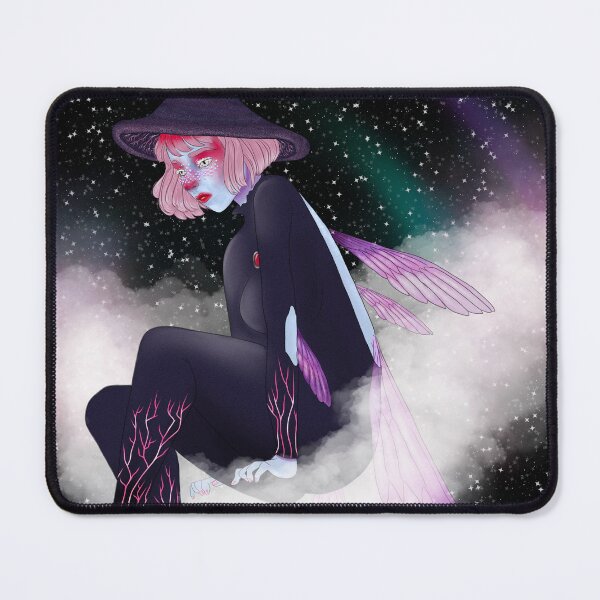 Item preview, Space Mushroom Fairy Pink designed and sold by ByrdsandBears.