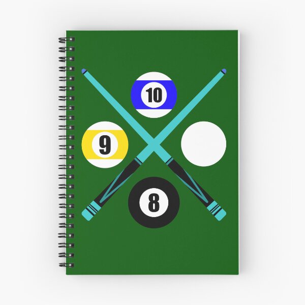 Item preview, Number 8 9 10 Ball Cue Sticks Design Logo Pool Billiards  designed and sold by Lartheviking.