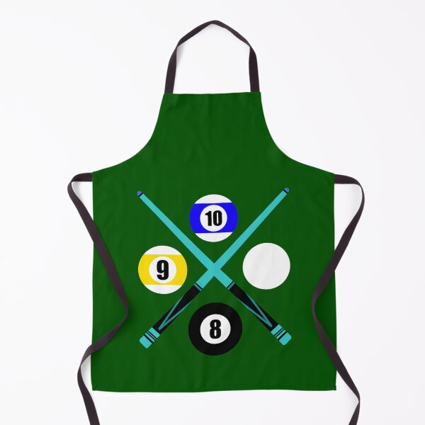 Item preview, Number 8 9 10 Ball Cue Sticks Design Logo Pool Billiards designed and sold by Lartheviking.