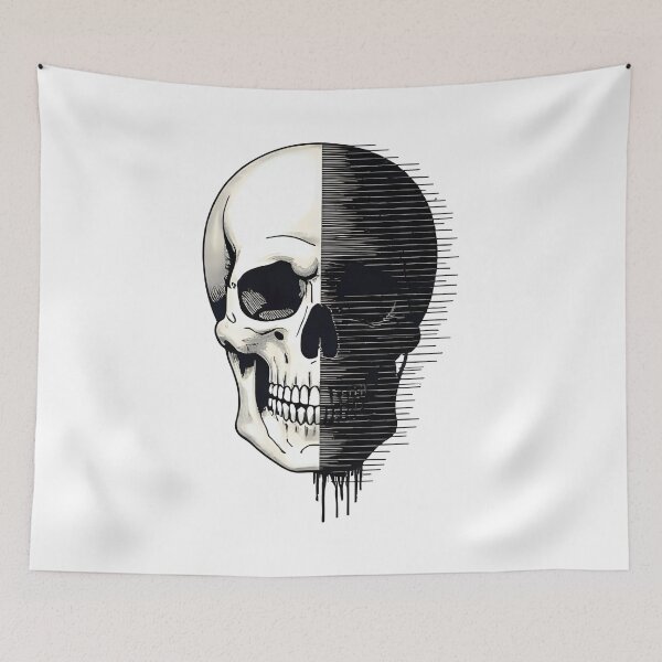 Item preview, Digital Decay - Skull  designed and sold by Domcreations4.