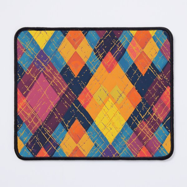 Item preview, Argyle Pattern Vibrant Modern  designed and sold by WhimsicalThredz.