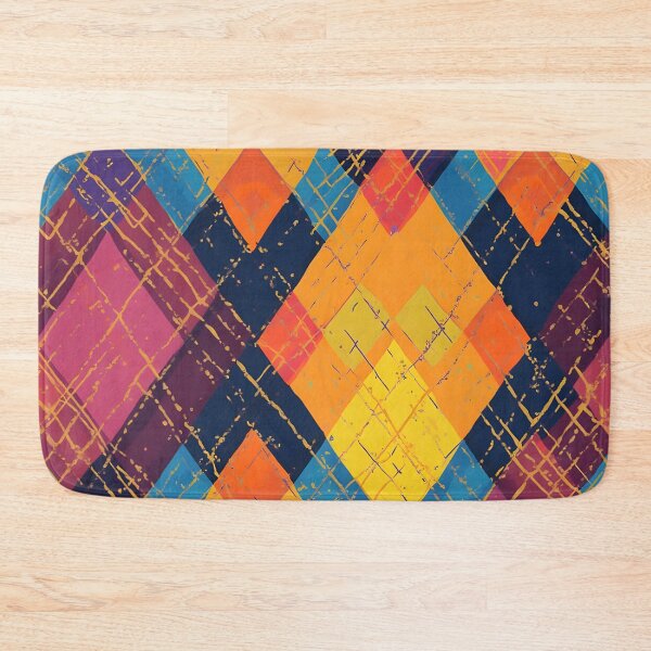 Item preview, Argyle Pattern Vibrant Modern  designed and sold by WhimsicalThredz.