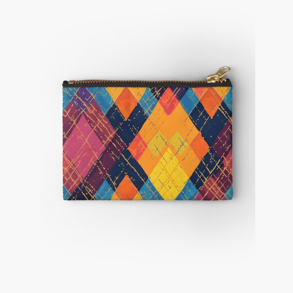 Aperçu de l'œuvre Motif Argyle dynamique et moderne créée et vendue par WhimsicalThredz.