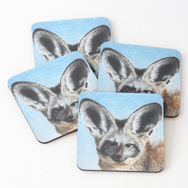 Item preview, Bat-eared fox designed and sold by BeckyKidus.