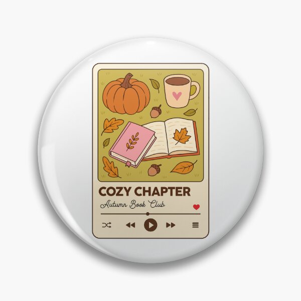 Item preview, Cozy Chapter Autumn Book Club designed and sold by StickyBook.