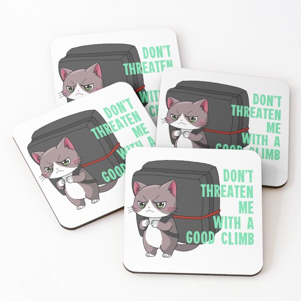 Item preview, Don’t threaten me with a good climb  designed and sold by knockknock313.