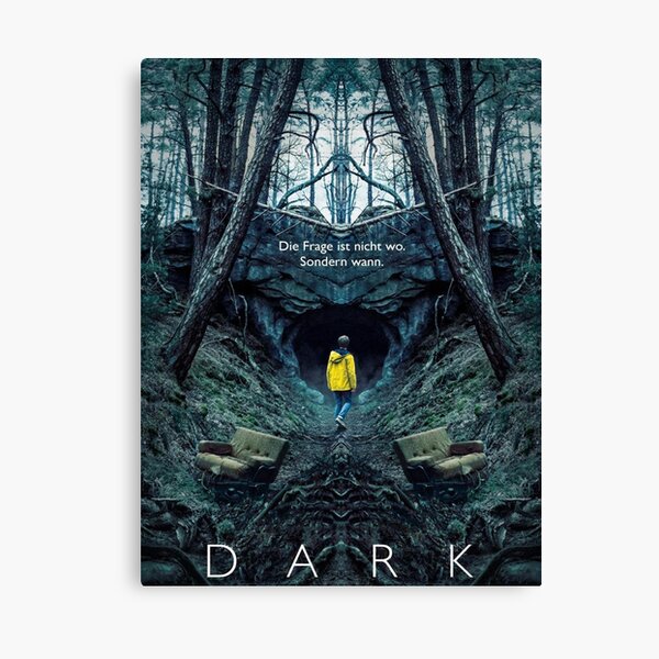 Dark Poster Canvas Print