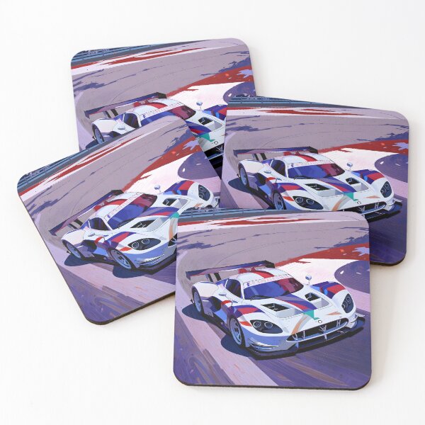 Item preview, Sports racing car digital art track designed and sold by Ledsor.