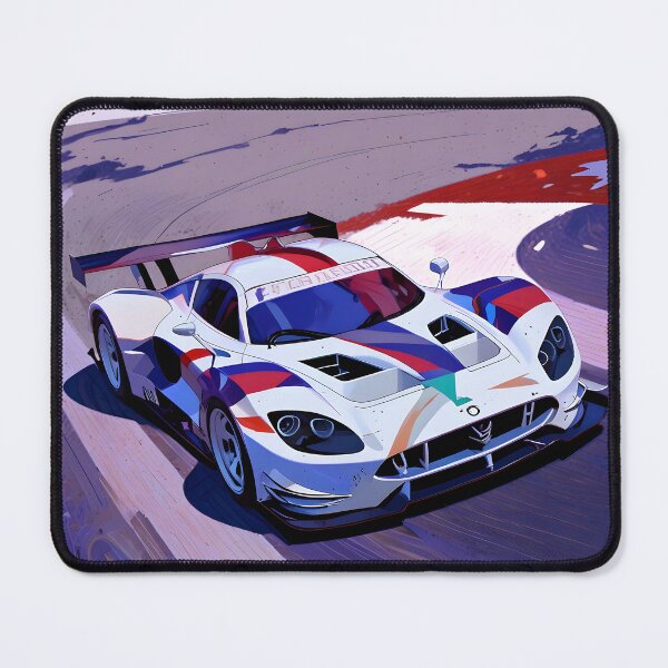 Item preview, Sports racing car digital art track designed and sold by Ledsor.