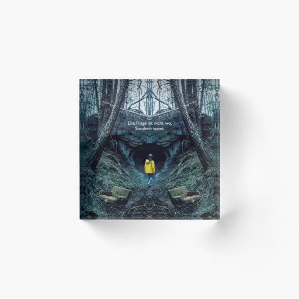 Dark Poster Acrylic Block