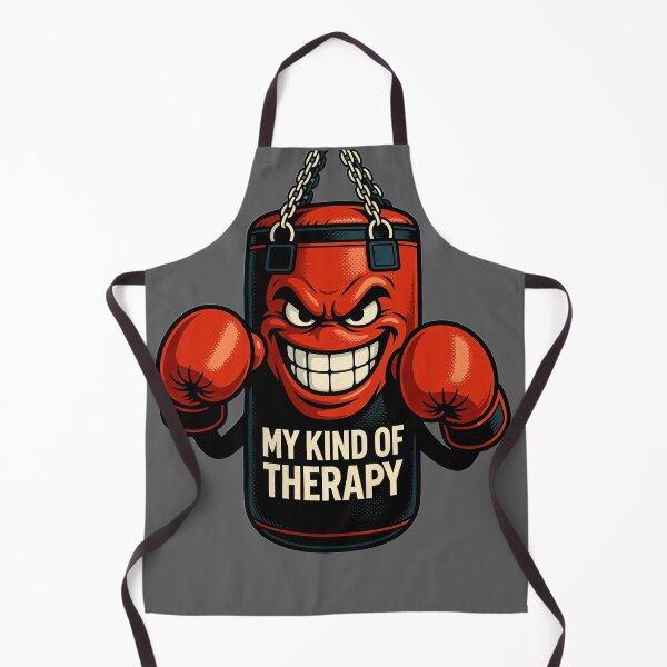 Item preview, My Kind of Therapy Funny Boxing Motivation designed and sold by JaelTees.