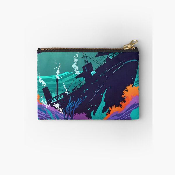 Item preview, Sunken ship sharks seabed designed and sold by Ledsor.