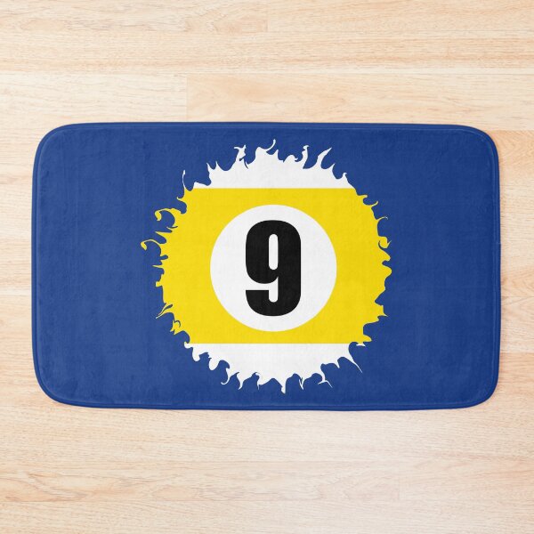 Artikelvorschau, Nummer Neun 9 Ball Blau Abstraktes Design Logo Pool Billard entworfen und verkauft von Lartheviking.