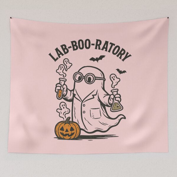 Item preview, Ghost Scientist Halloween Design designed and sold by Meandmyshop.