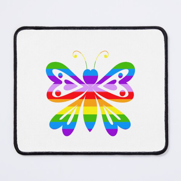 Item preview, Pride Month Rainbow Butterfly designed and sold by Sartoris Art.