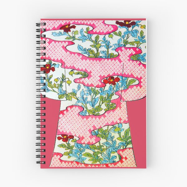 Item preview, Blossoms on a Lattice of Pink designed and sold by WheelieGdArt.