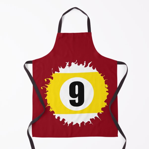 Artikelvorschau, Nummer Neun 9 Ball Crimson Abstraktes Design Logo Pool Billard entworfen und verkauft von Lartheviking.