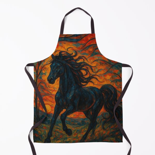 Item preview, Golden Twilight Gothic Horse designed and sold by JonelleTshirts.