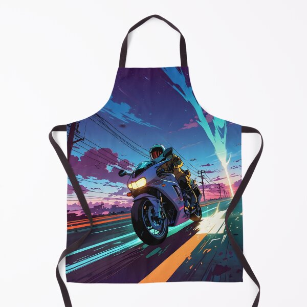 Item preview, Neon Biker Driving Sunset Fantasy designed and sold by Ledsor.