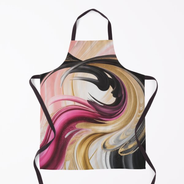 Item preview, Aurora of Gold and Magenta – Abstract Energy designed and sold by SoftStyleStudio ⭐⭐⭐.