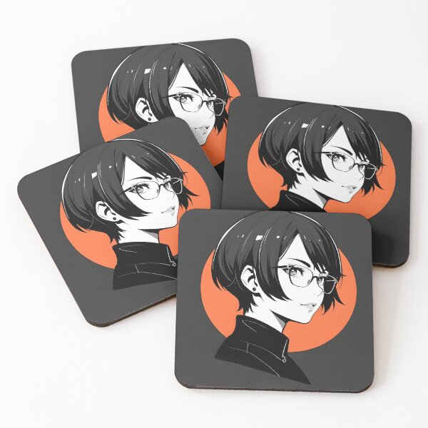 Item preview, Woman with sunglasses manga art designed and sold by Ledsor.