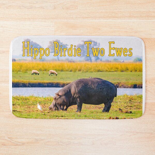 Item preview, Hippo Birdie Two Ewes (Happy Birthday To You) designed and sold by travelwitheric.