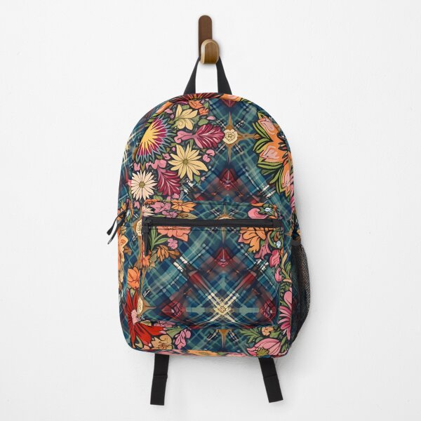 Item preview, Whimsical Floral Argyle Pattern – Vintage and Modern designed and sold by WhimsicalThredz.