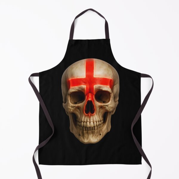 Item preview, English St. George’s Cross Skull designed and sold by Nuclear Eden.