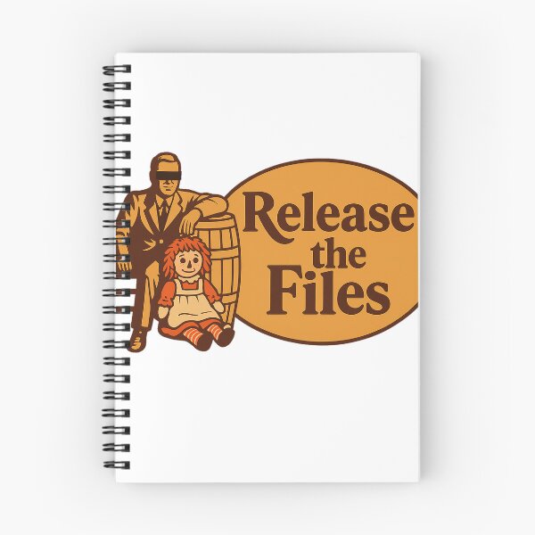 Item preview, Release the Files – Retro Parody Logo designed and sold by ColdIcedTees.