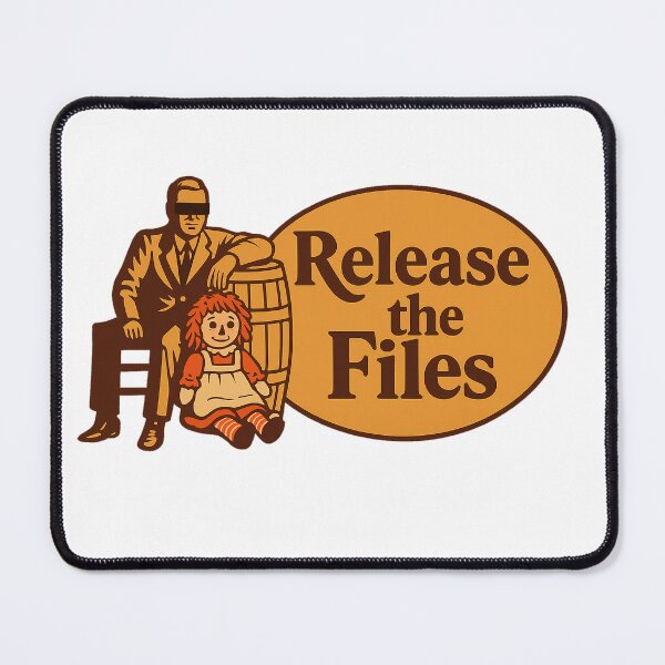 Item preview, Release the Files – Retro Parody Logo designed and sold by ColdIcedTees.