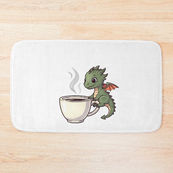 Item preview, Sleepy Coffee Dragon #2 designed and sold by rendigart.