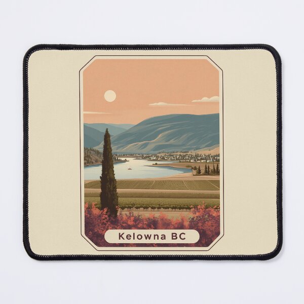 Item preview, Kelowna BC Okanagan Vineyard Sunset View, Wine Country Landscape designed and sold by meganohm.