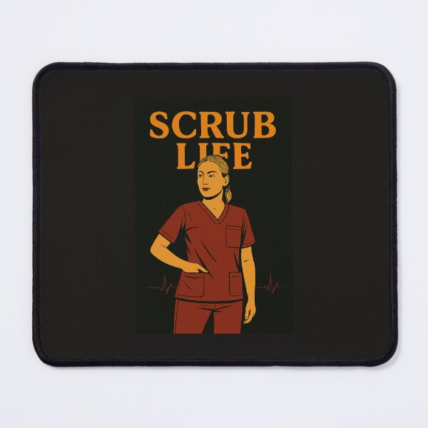 Item preview, Scrub Life - Female Nurse designed and sold by GeekAnimator.