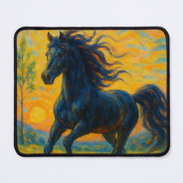 Item preview, Mystic Horse Golden Sunset designed and sold by JonelleTshirts.