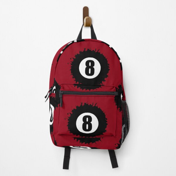 Item preview, Number Eight 8 Ball Crimson Abstract Design Logo Pool Billiards  designed and sold by Lartheviking.