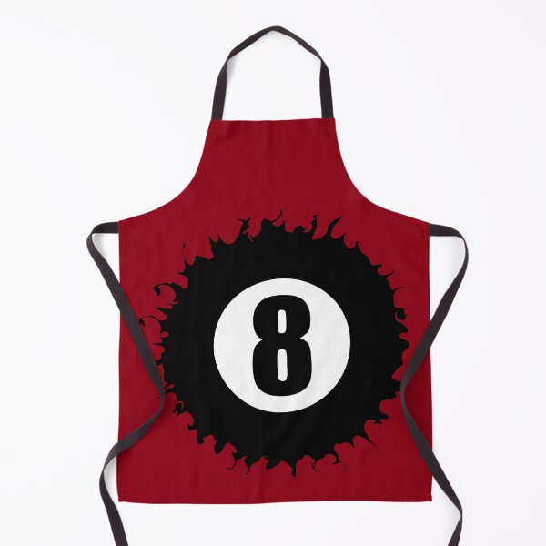 Artikelvorschau, Nummer Acht 8 Ball Crimson Abstraktes Design Logo Pool Billard entworfen und verkauft von Lartheviking.