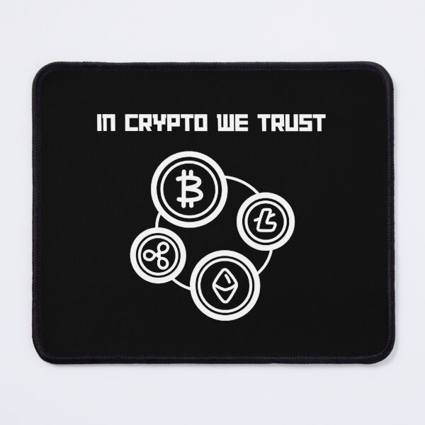 Item preview, In Crypto We Trust designed and sold by bubblesjpeg.