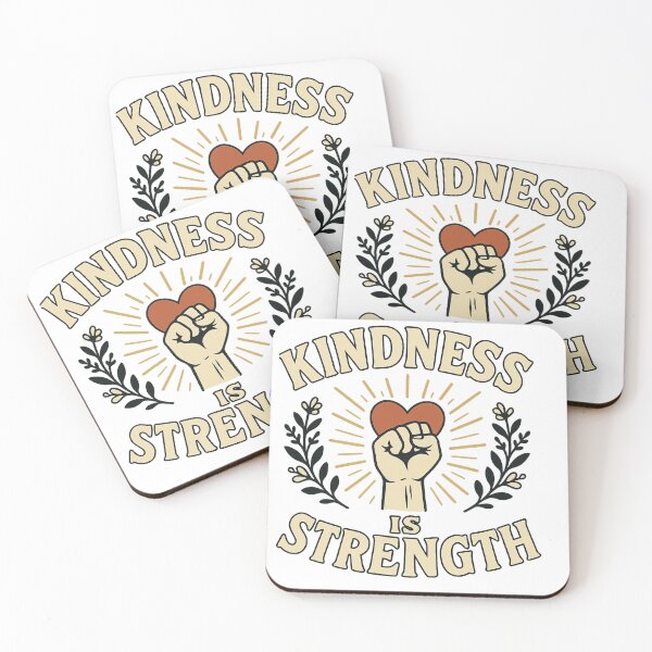 Item preview, Kindness Is Strength Retro Empowerment Design Powerful Spiritual  designed and sold by CitySpoken.