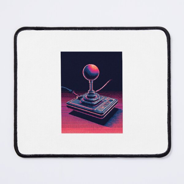 Item preview, Retro Pixel Art Synthwave Style Joystick designed and sold by mariaben33.