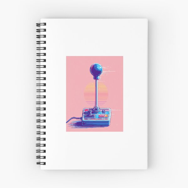 Item preview, Retro Joystick Pixel Art Glitch Synthwave designed and sold by mariaben33.