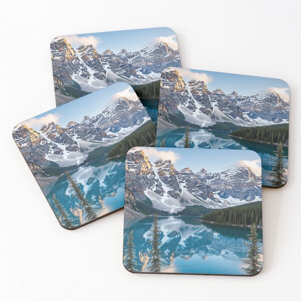 Item preview, Lake with rocky mountains in the background designed and sold by MerlinWear.