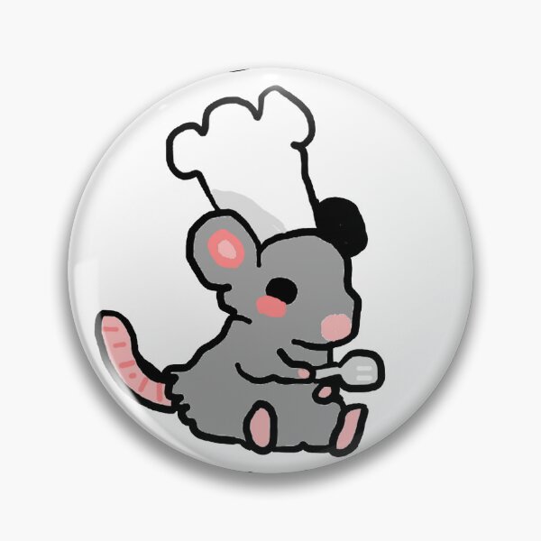 Item preview, Chef Ratatat – Cute Cartoon Cooking Mouse in Chef Hat designed and sold by Heavenly-Cloudz.